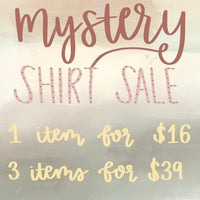 mystery shirt sale