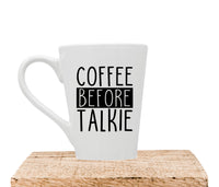 coffee before talkie